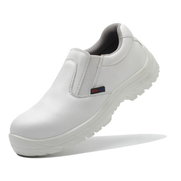 Safety Shoes White Comfort Low Cut- Model 8127A