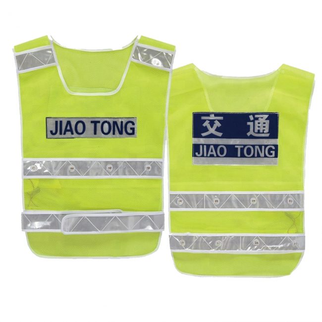 led reflective vest
