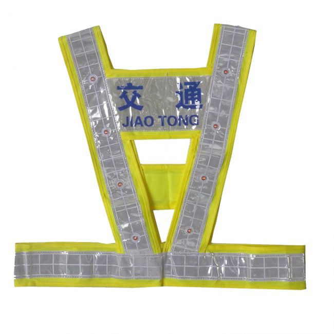 led reflective vest