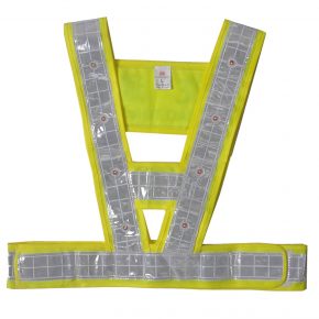 led reflective vest