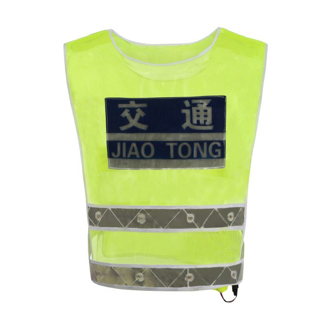 led reflective vest