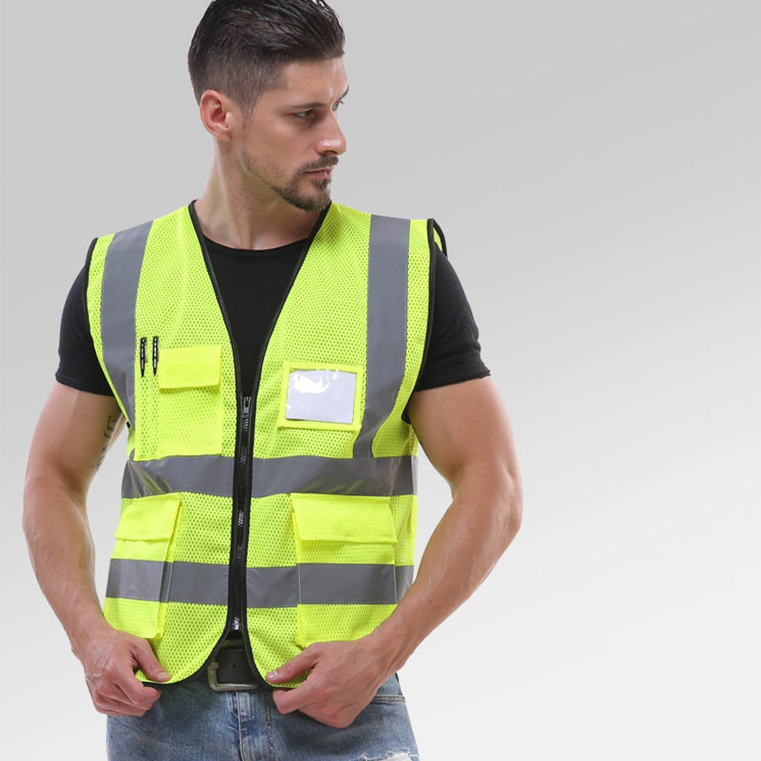 Reflective Vest Breathable Lightweight Model V103