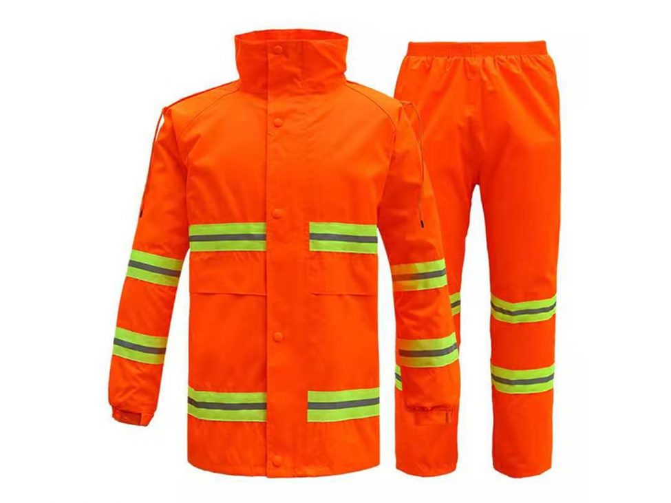 Reflective Raincoat - Prior Protector PPE