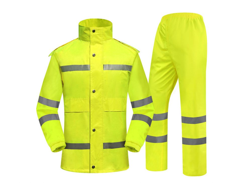 Reflective Raincoat - Prior Protector PPE