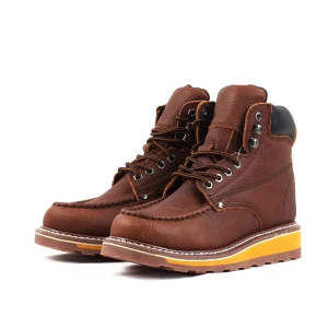 leather work boots