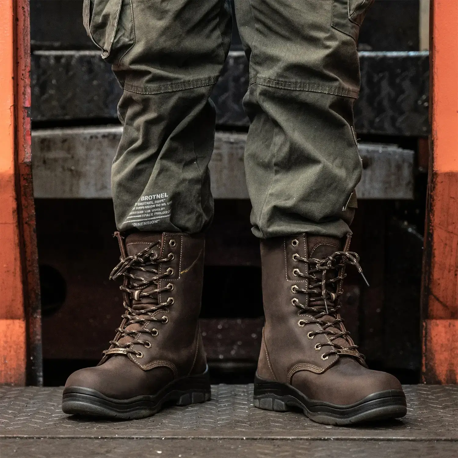 steel toe safety boots