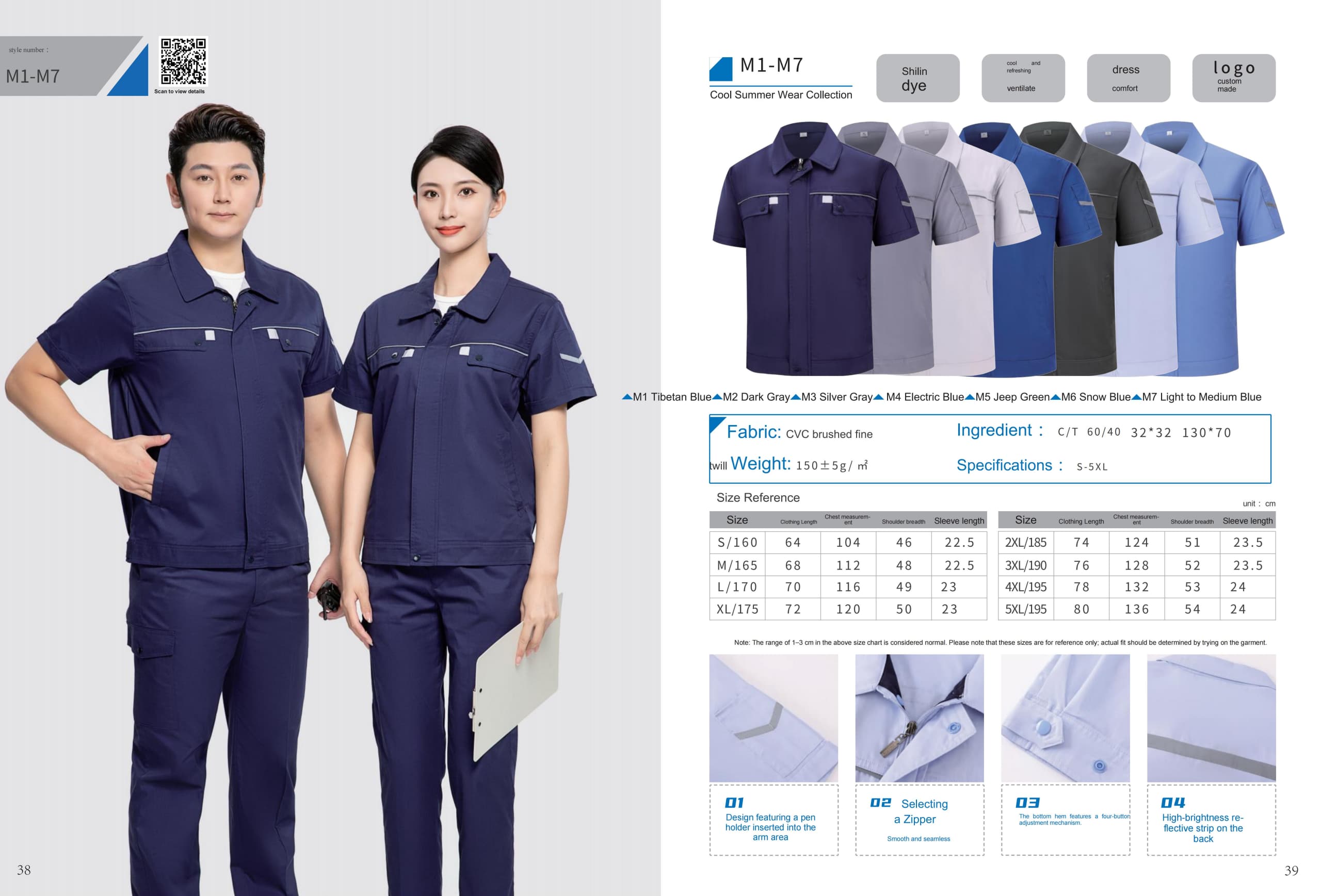 Workwear M1-M7