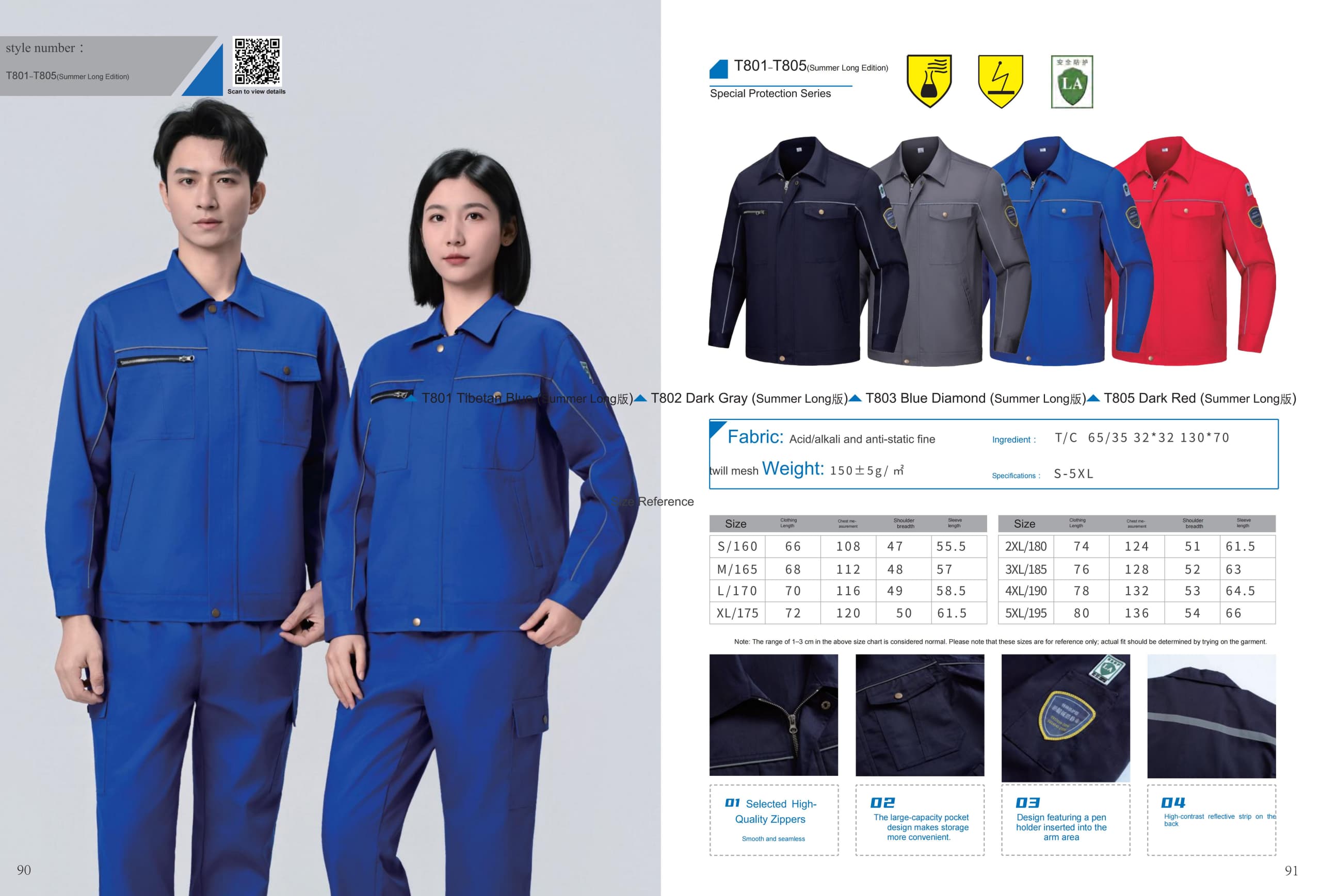 Workwear T801-T803