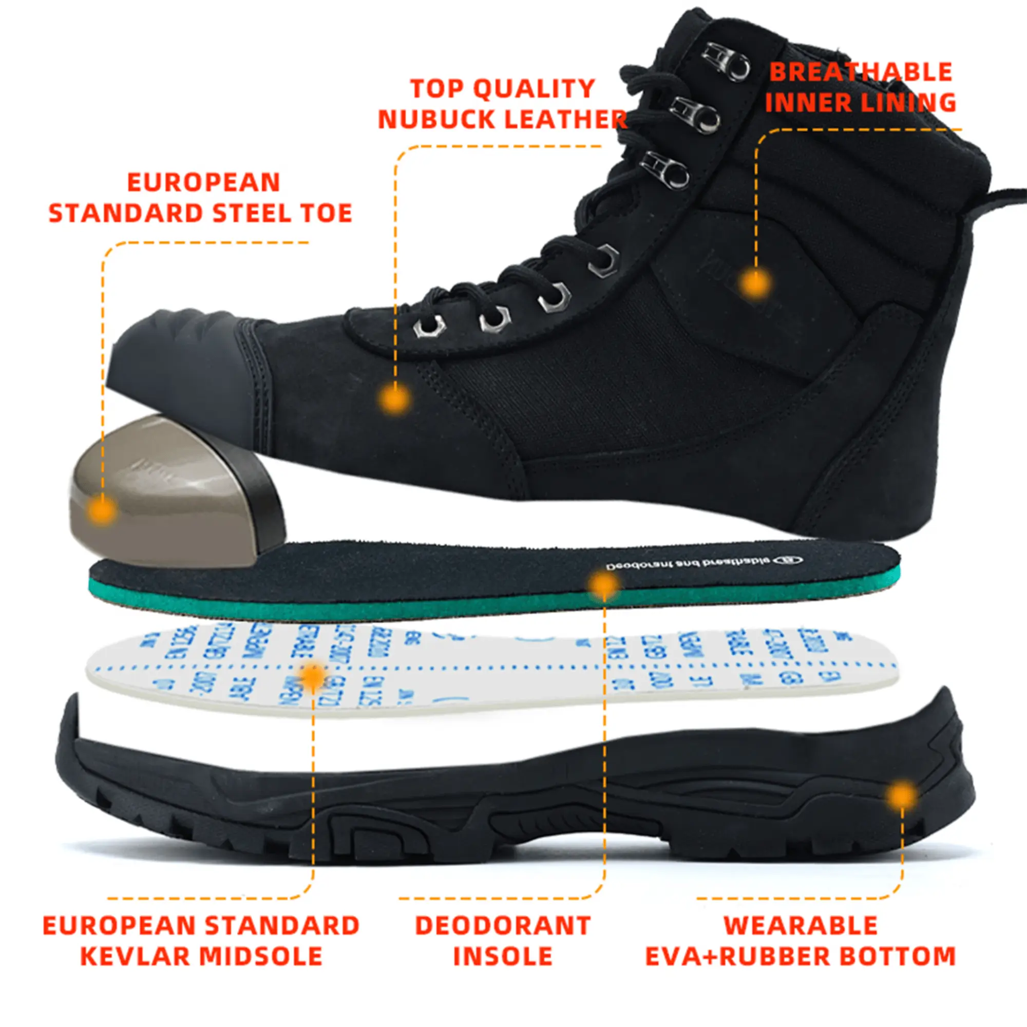 custom work boots